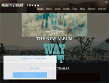 Tablet Screenshot of martystuart.net